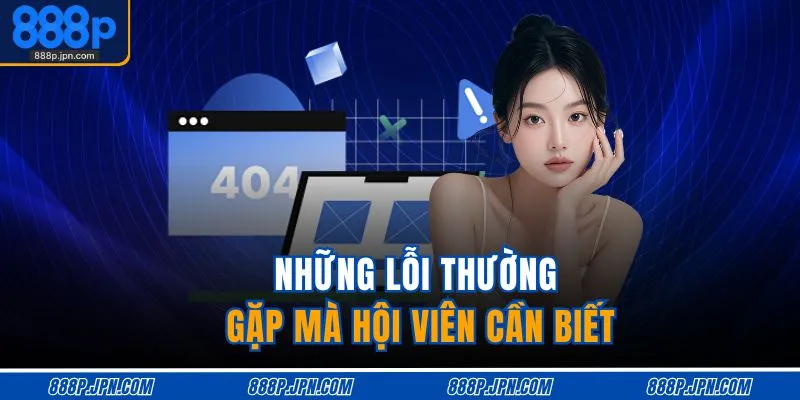 Đăng Ký 888P 3 Những lỗi thường gặp mà hội viên cần biết